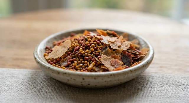 Aquarium food appropriate for feeding Blue Emperor Tetra