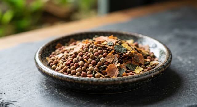 Aquarium food appropriate for feeding Giant Danio