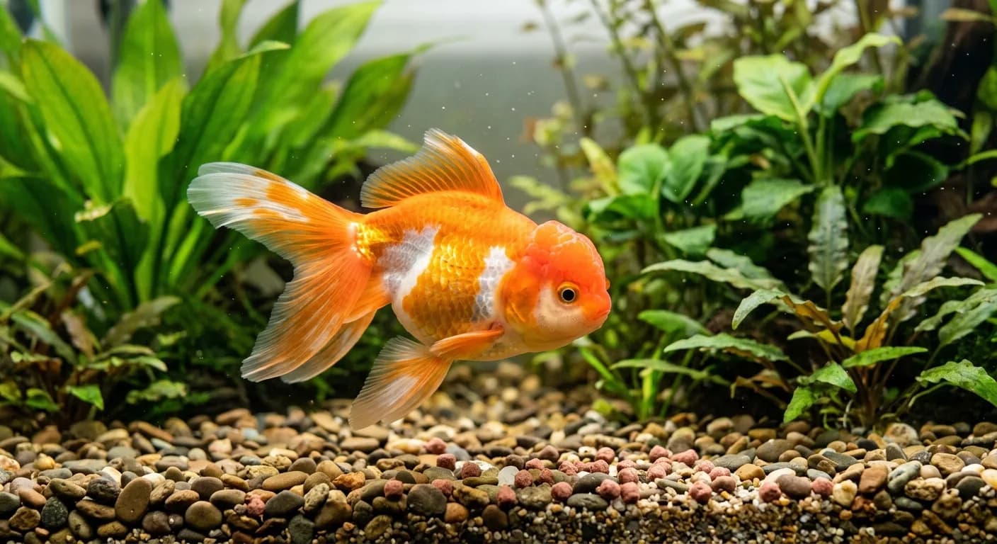 Best Goldfish Food: Why Sinking Pellets Beat Flakes